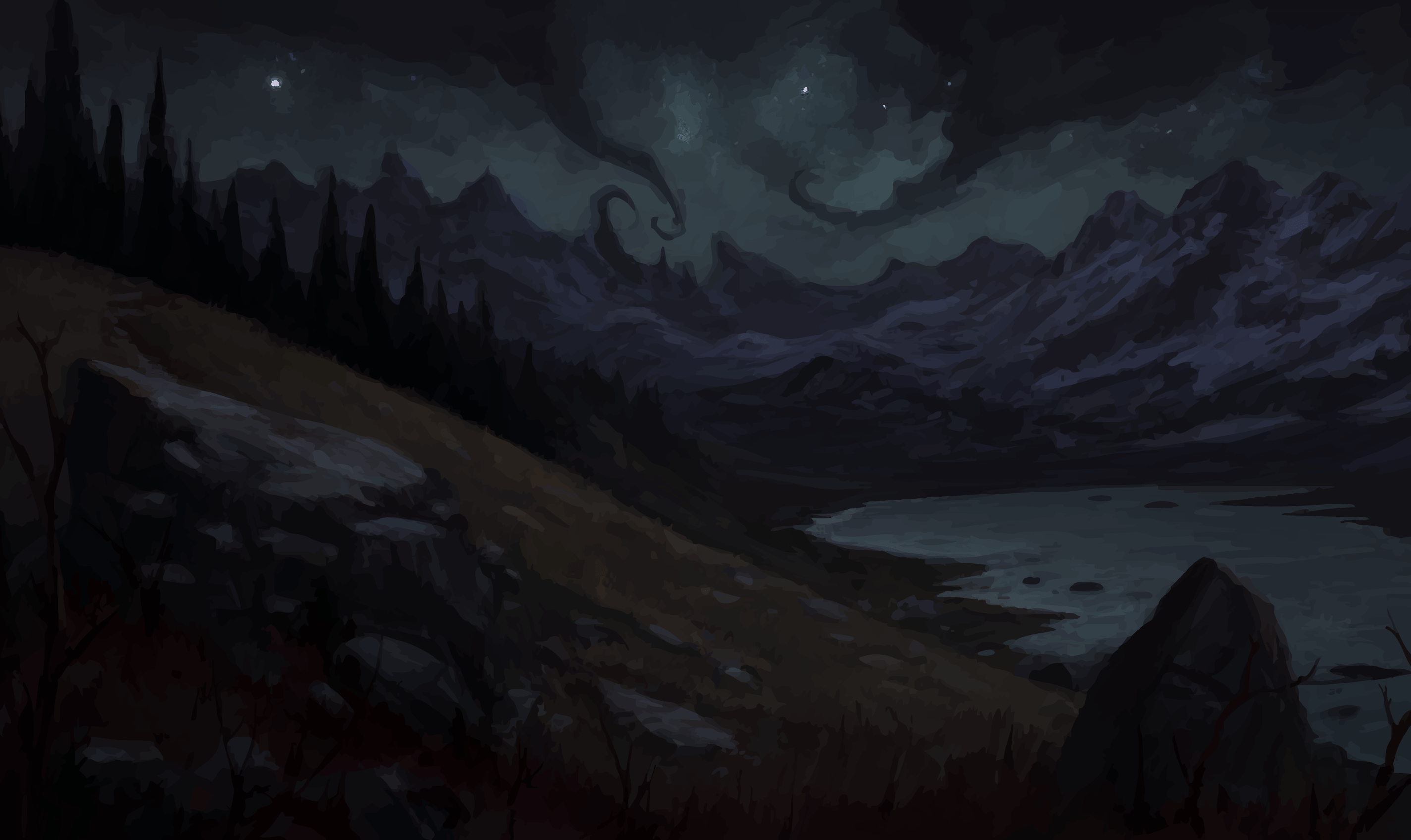 Arcane energy ripping through the void