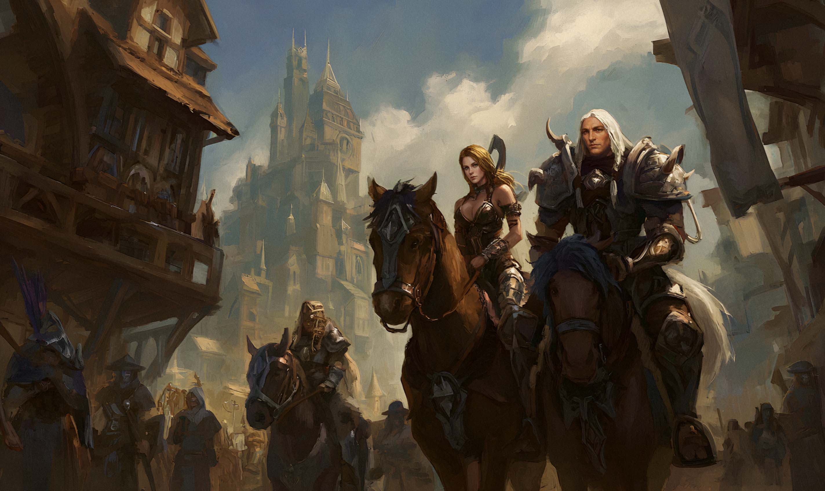 Human Adventurers of the Sacred Order