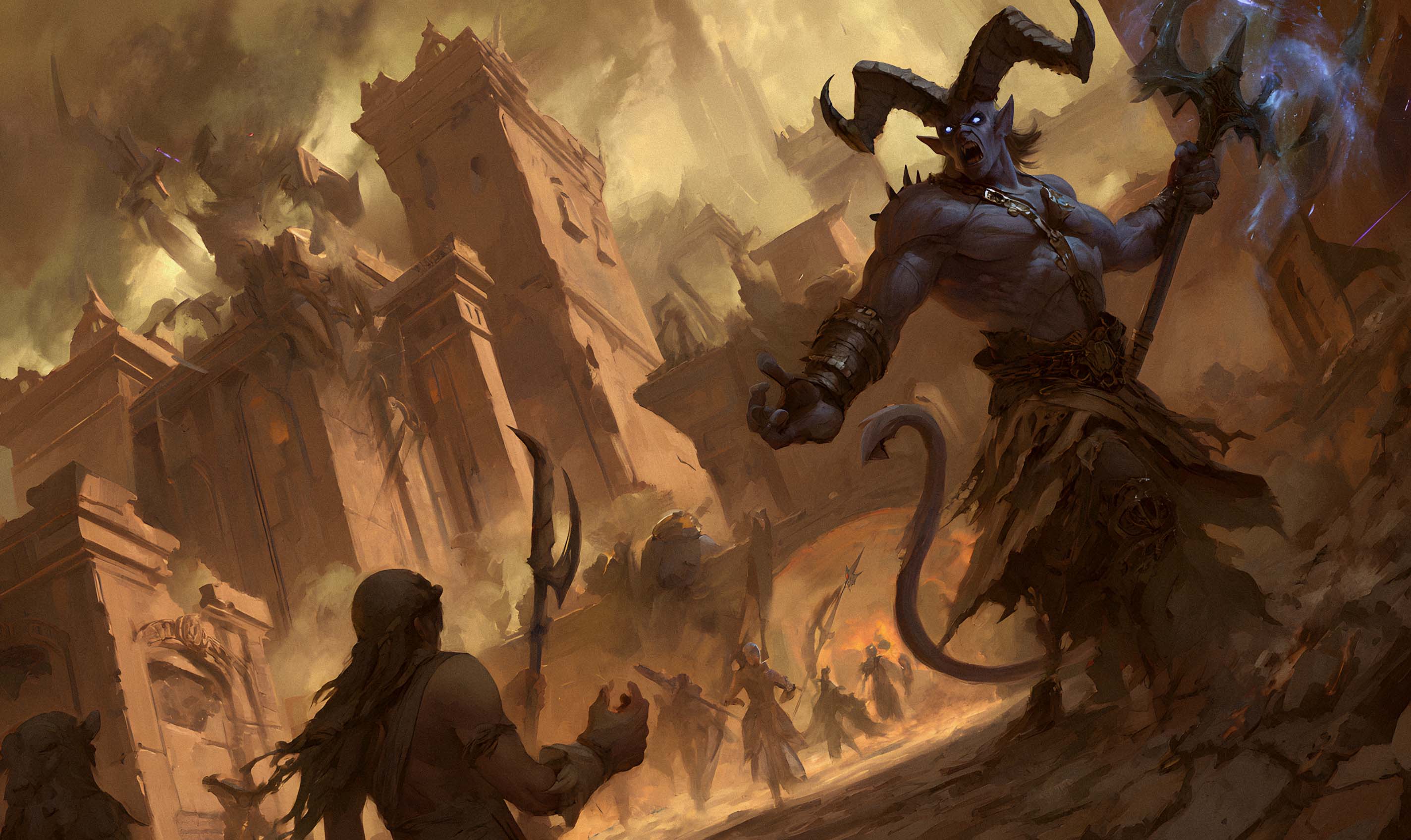 The Divine Proxy War - Cosmic battle between Order and Chaos